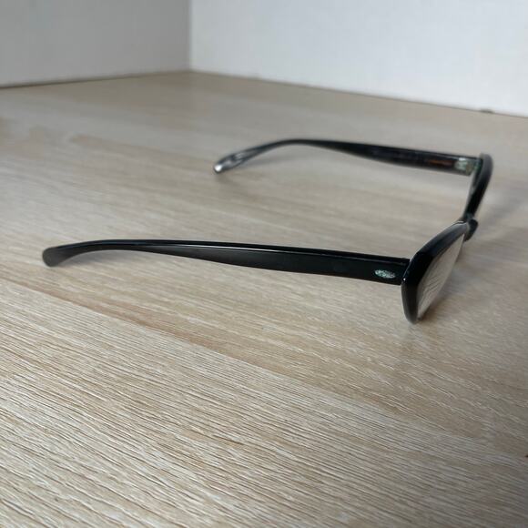 Bausch & Lomb 5 1/2 Eyeglasses Frame Women's Black Full Rim Cat Eye B&L 46-18 - Picture 10 of 11